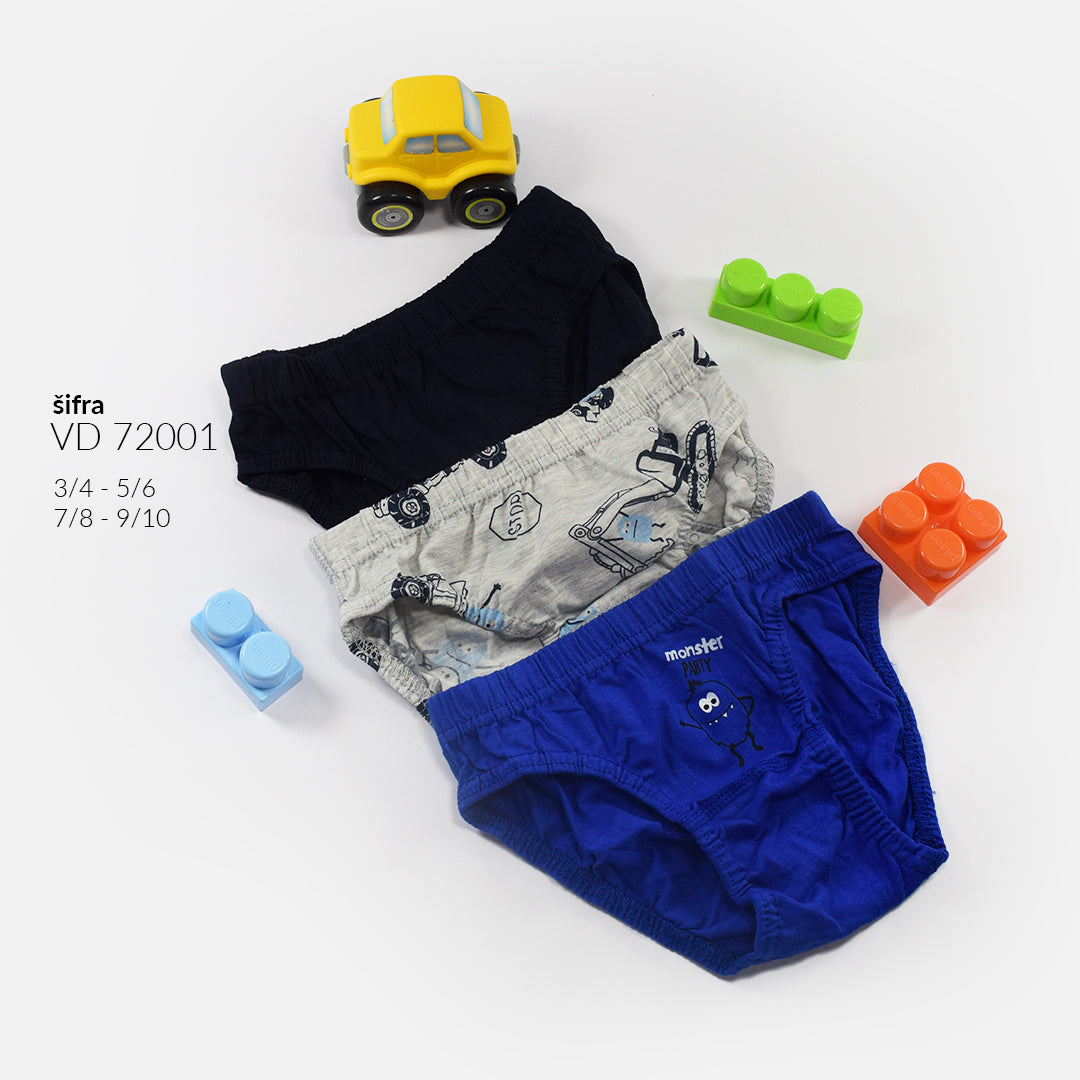 Donji veš za dječake (paket 3 kom)