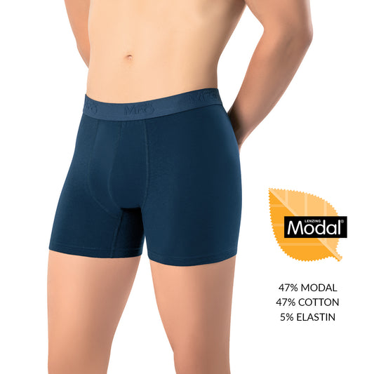 Muske teget bokserice od 47 posto modal 47 posto pamuk i 5 posto elastina