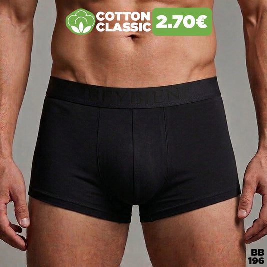 Muške Pamučne Bokserice Classic - crna
