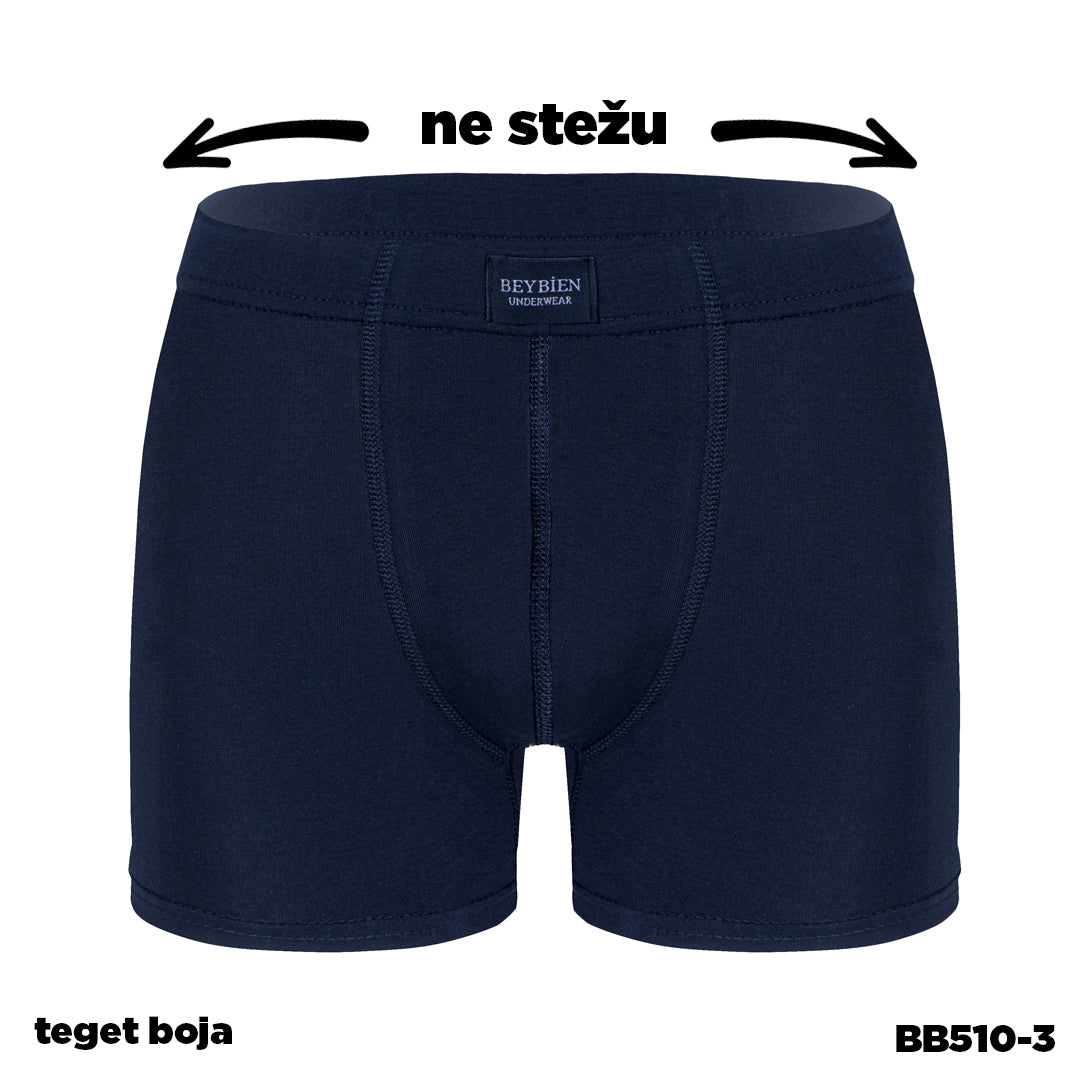 Muške bokserice koje ne stežu - teget