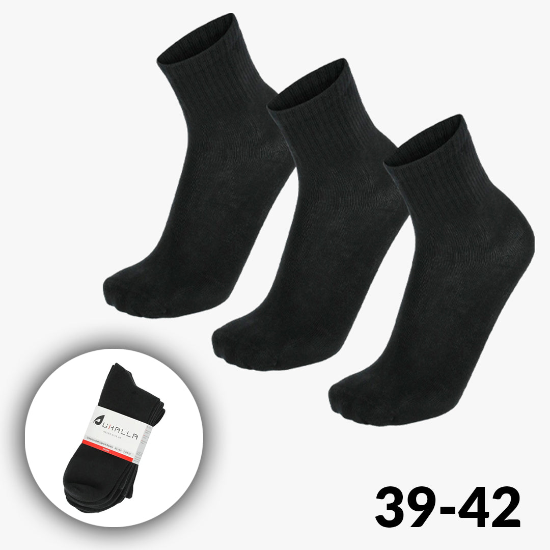 Ženske polukratke sportske čarape SET 3 para UHALLA socks
