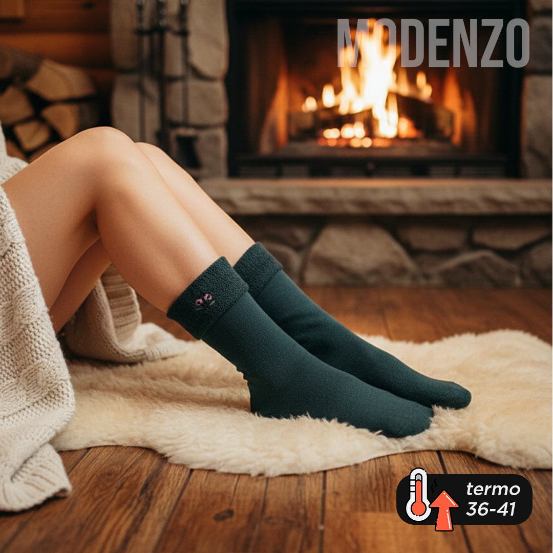 Ženske termo čarape sa vezom 🌹