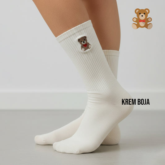 Ženske pamučne čarape | premium vez 🐻