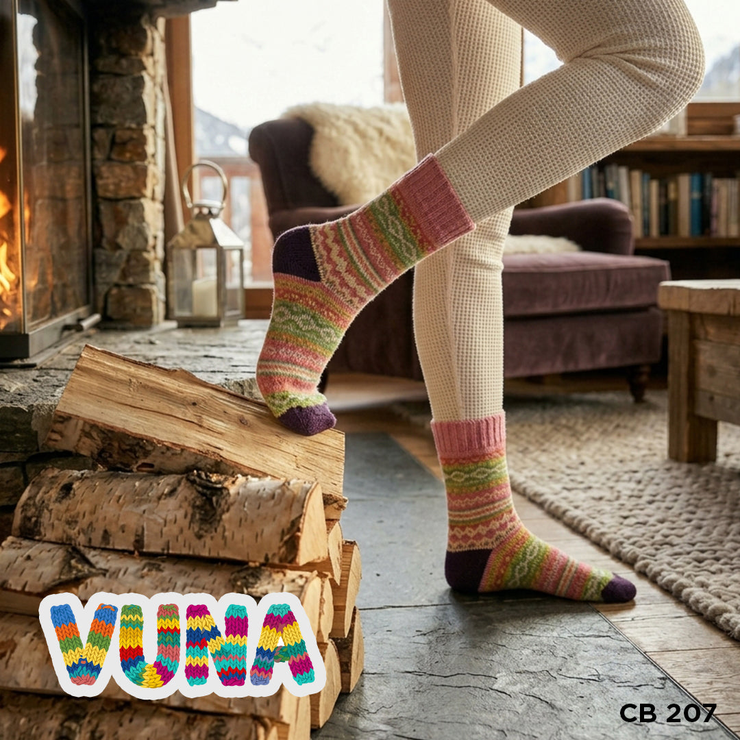 ❄️Ženske Vunene Čarape - deblji model - CB207