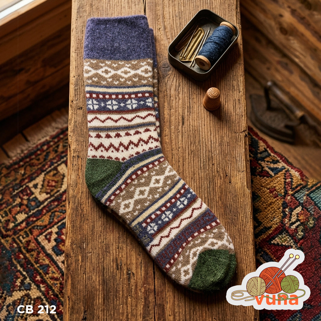 ❄️Ženske Vunene Čarape - deblji model - CB212