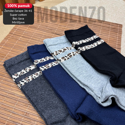 SET Ženske mirišljave čarape super cotton 36-41 CD 105