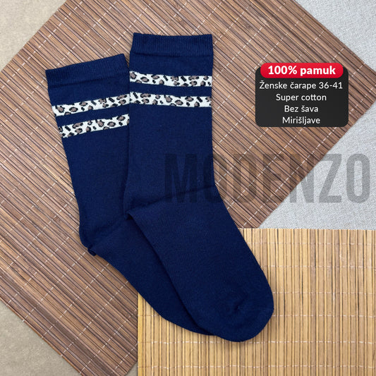 Ženske mirišljave čarape super cotton 36-41 CD 106