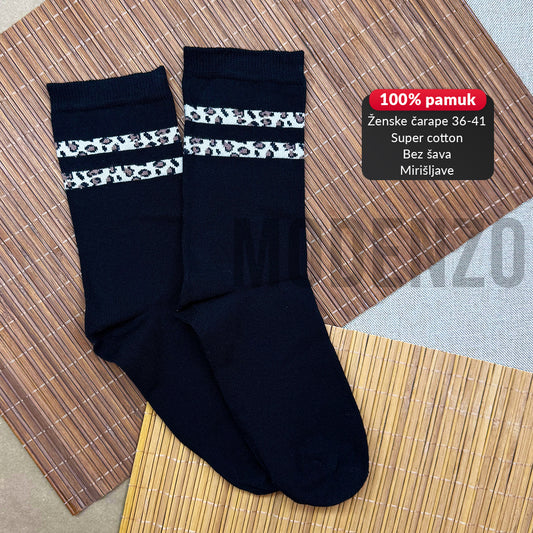 Ženske mirišljave čarape super cotton 36-41 CD 108