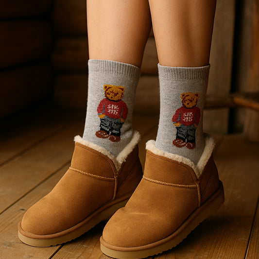 Teddy Cozy čarape – idealne uz UGG-ice! 🧸✨