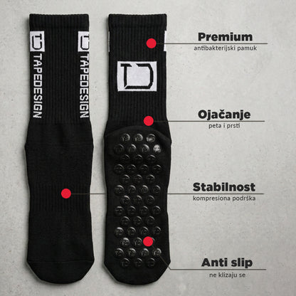ANTI SLIP Sportske Čarape – Maksimalna Kontrola u Svakom Pokretu TD