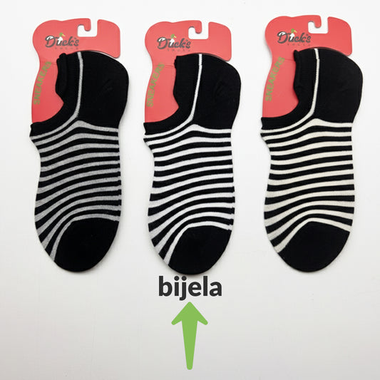 Ženske pamučne sneakers čarape 🐄