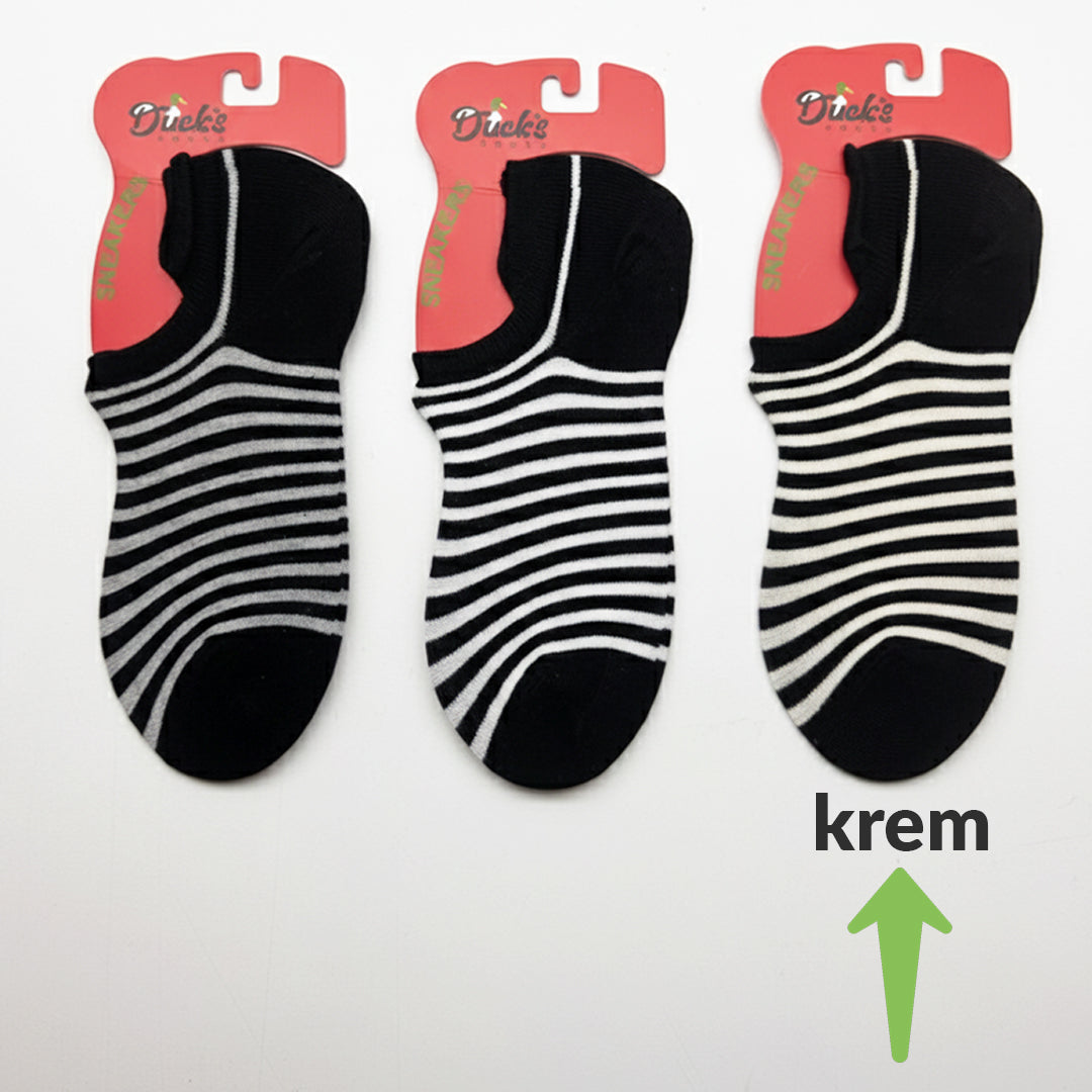 Ženske pamučne sneakers čarape 🐄