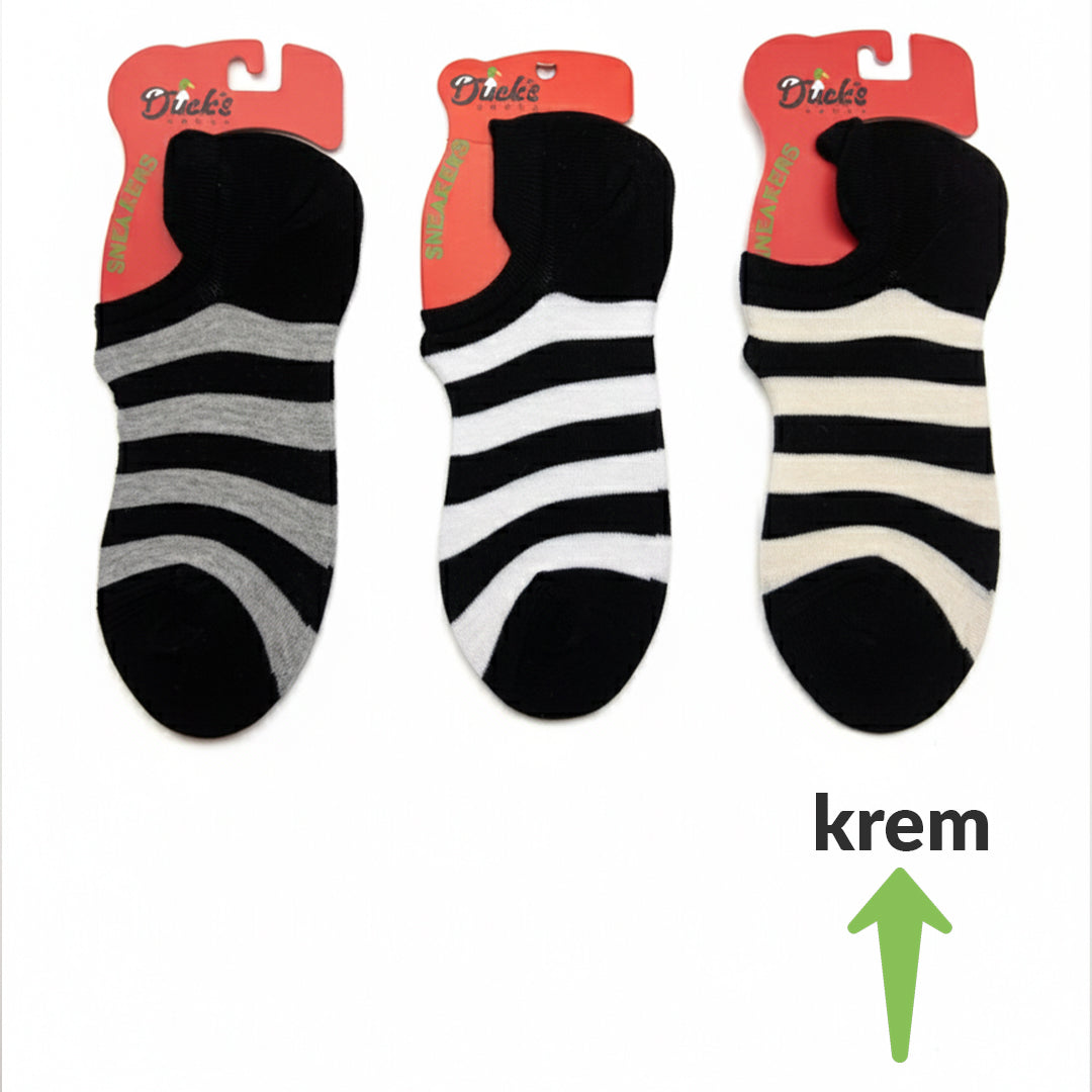 Ženske pamučne sneakers čarape 🐄