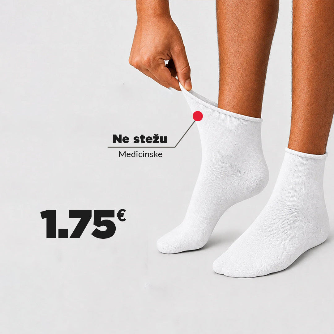 Polukratke Medicinske Čarape (iznad članaka) NE STEŽU
