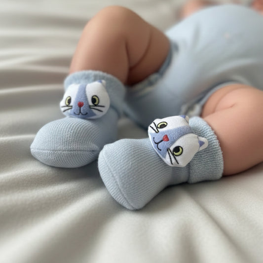 🧸 3D Baby Čarape sa Likovima