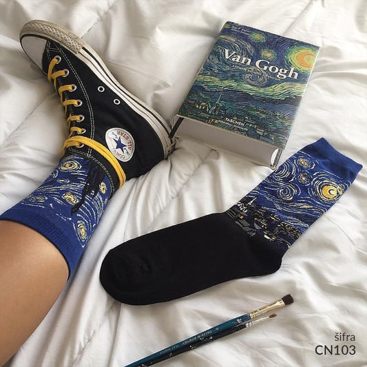 Unisex šarene art čarape 37-43 CN 103