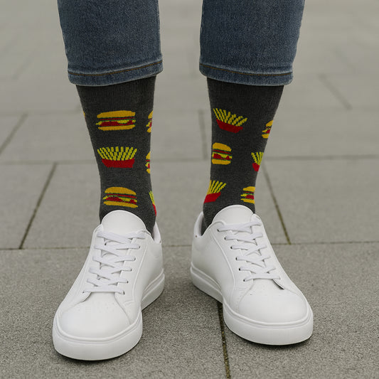 Unisex šarene čarape 37-43 hamburger