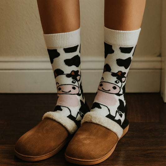 Unisex šarene čarape 37-43 kravice