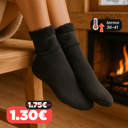 Ženske termo polukratke čarape 36-41