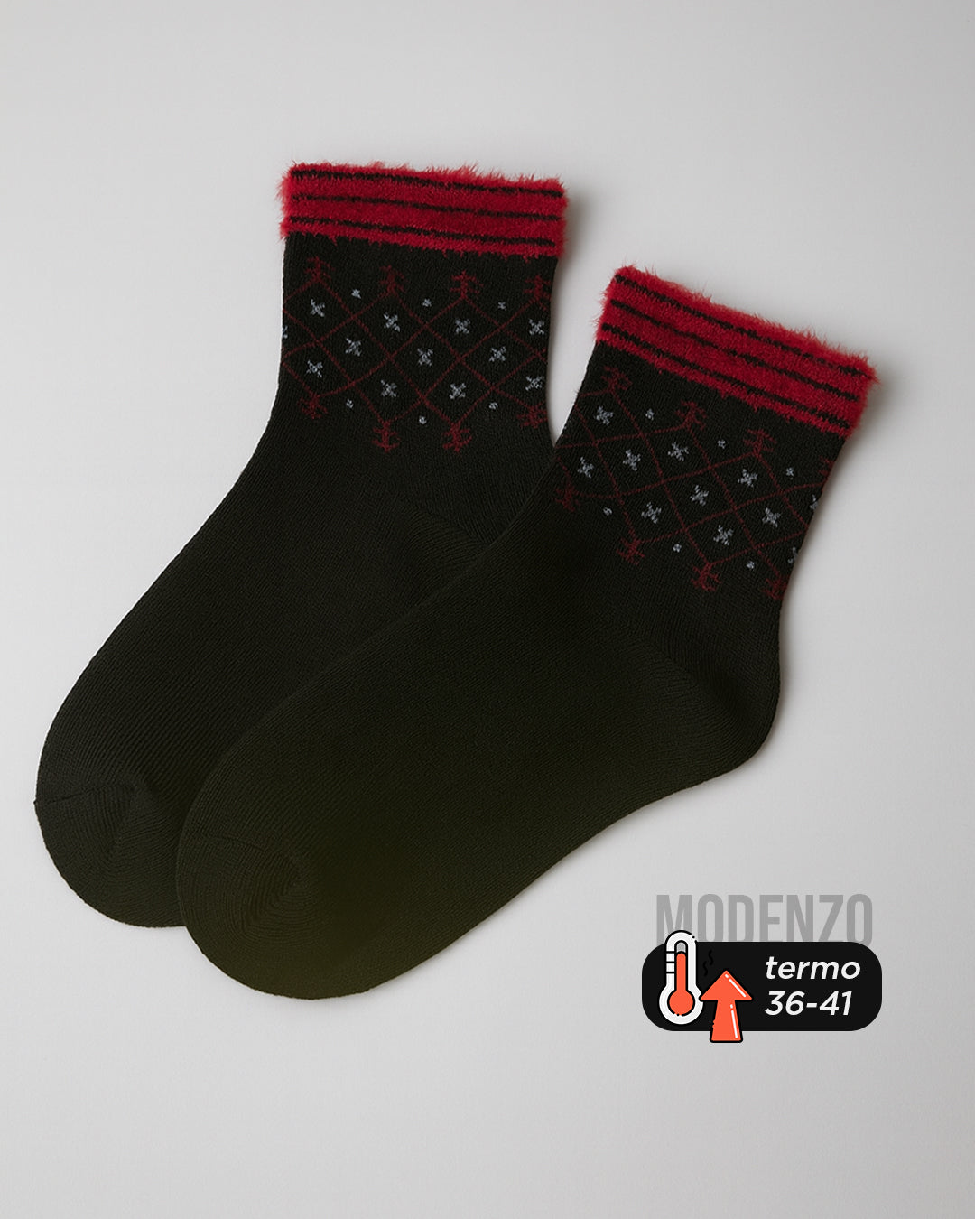 Ženske termo polukratke čarape 36-41
