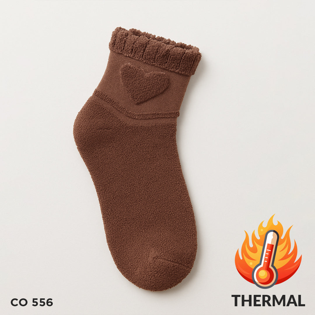 Ženske termo polukratke čarape | 36-41