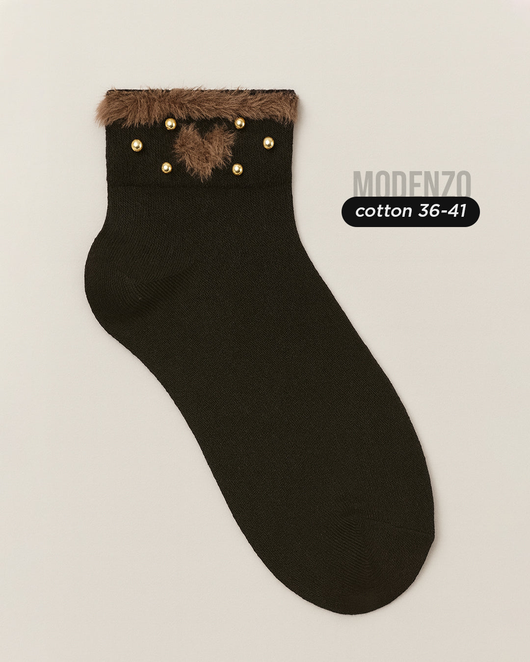 Ženske polukratke čarape sa ukrasima 36-41