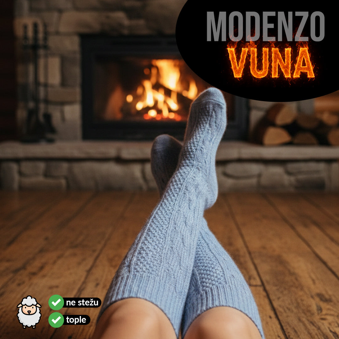 Ženske vunene dokoljenice 36-41