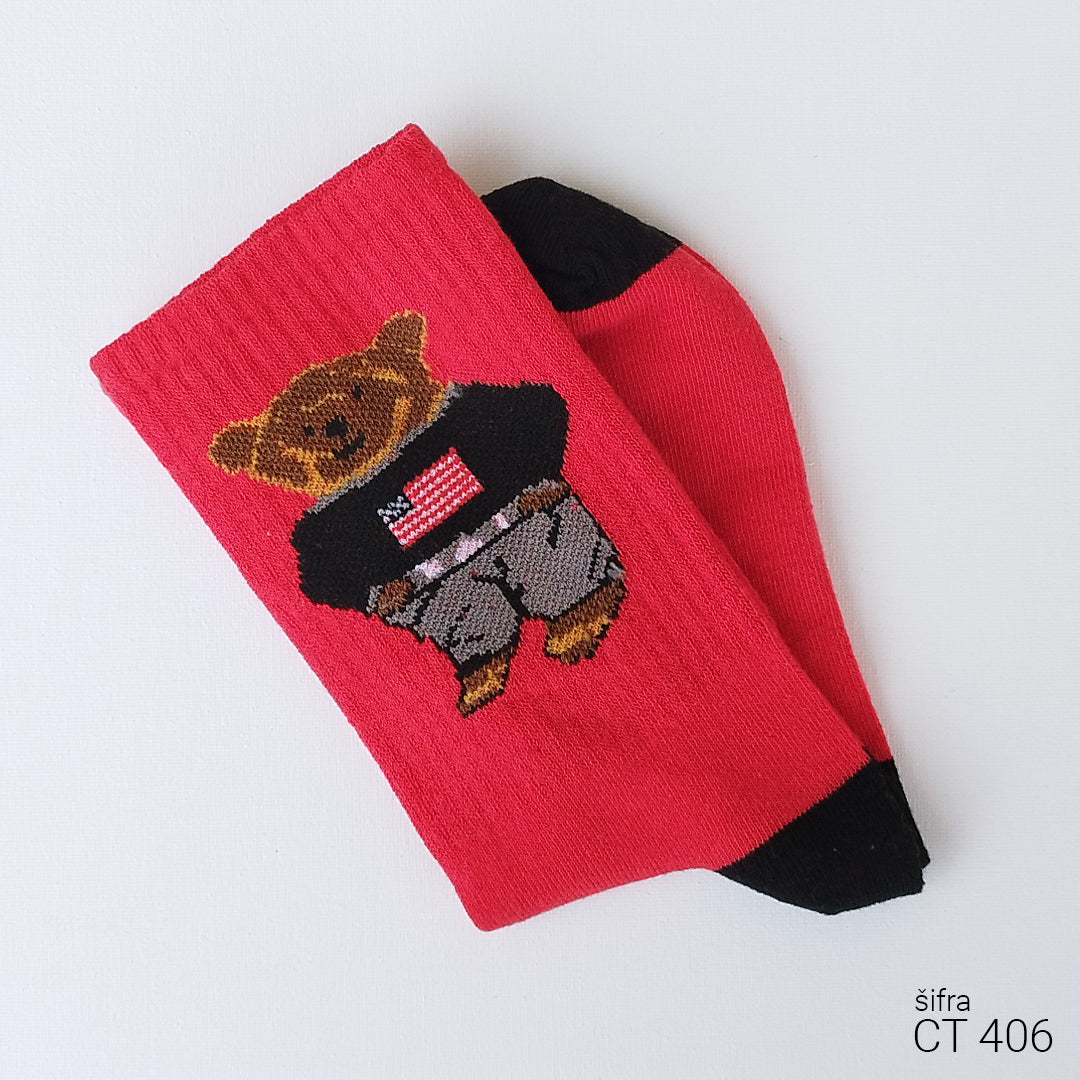 Unisex šarene čarape 37-43 CT 406