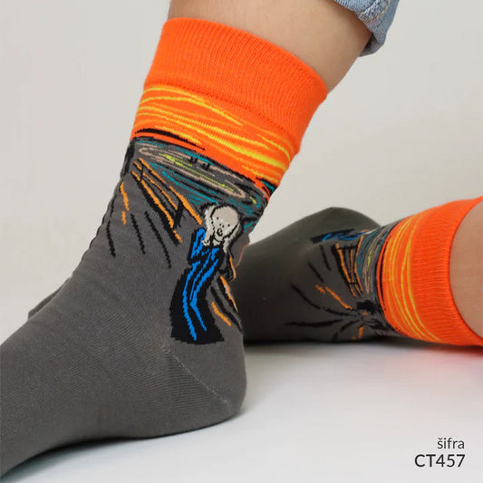 Unisex šarene art čarape 36-41 CT 457