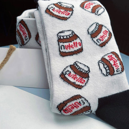 Unisex šarene čarape 37-43 Nutella