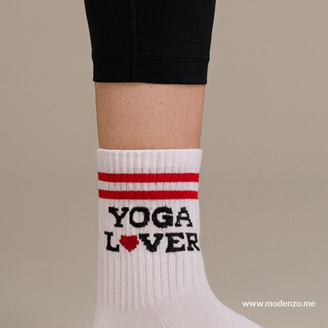 Unisex šarene čarape 37-43 "Yoga Lover"