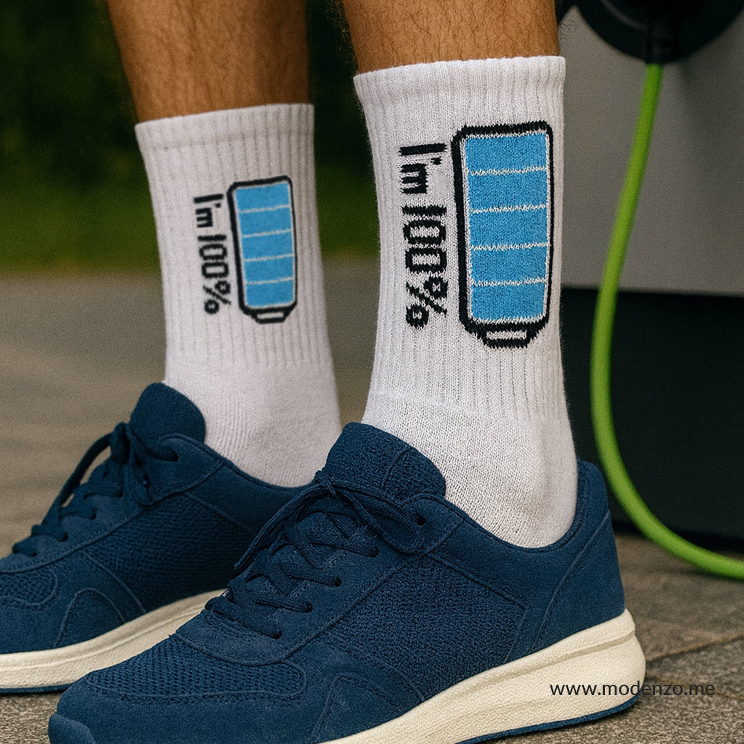 Unisex šarene čarape 37-43 "I'm 100%"