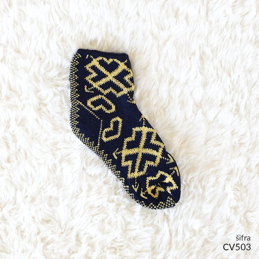 Ženske polukratke vunene pape 36-41 CV 503