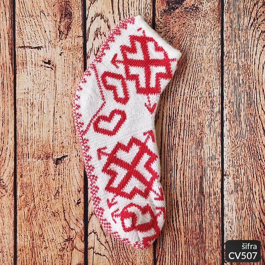 Ženske polukratke vunene pape 36-41 CV 507