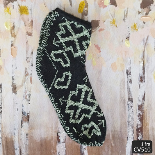 Ženske polukratke vunene pape 36-41 CV 510