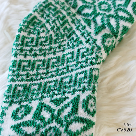 Ženske polukratke vunene pape 36-41 CV 520