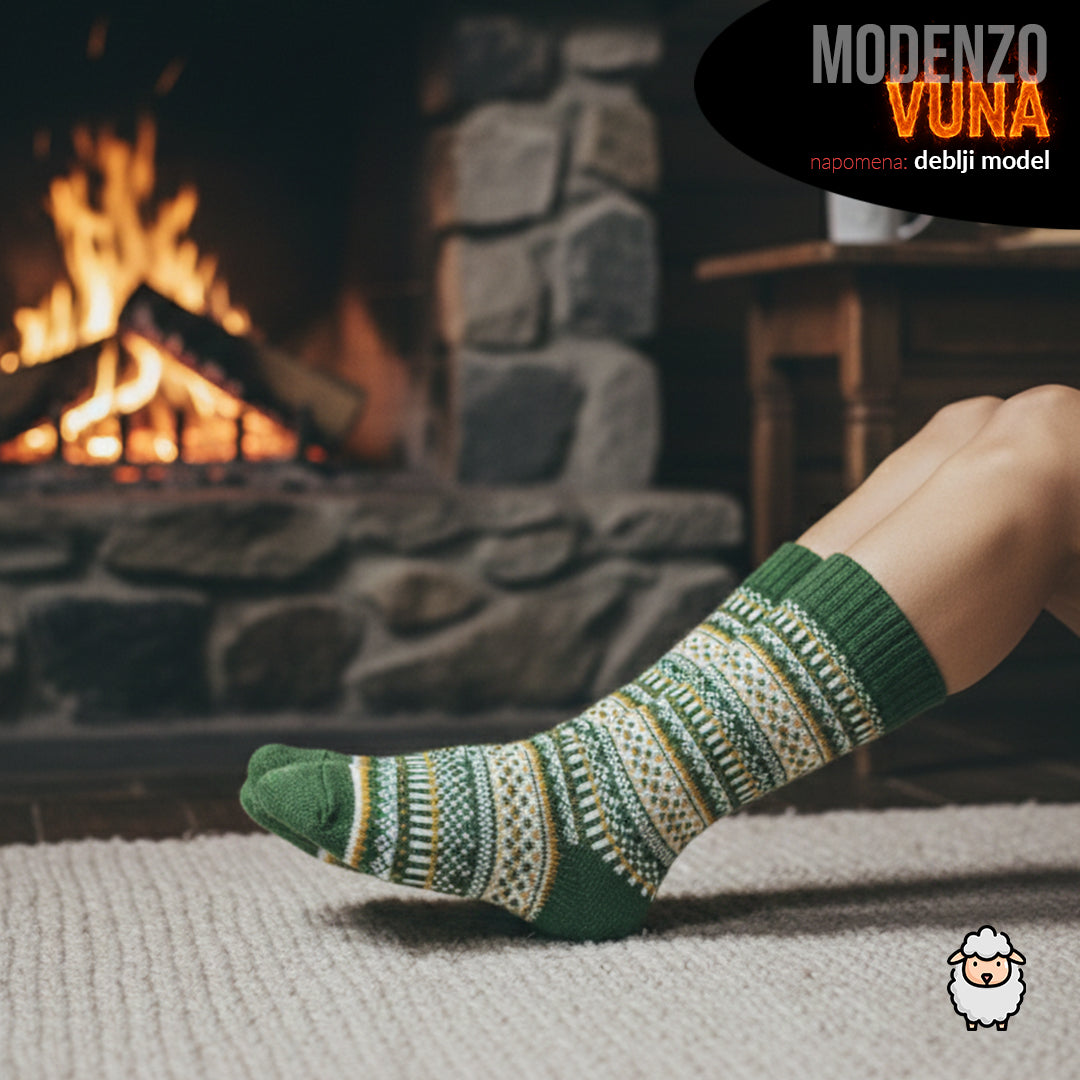 Ženske tople mekane čarape 36-41 (deblji model)