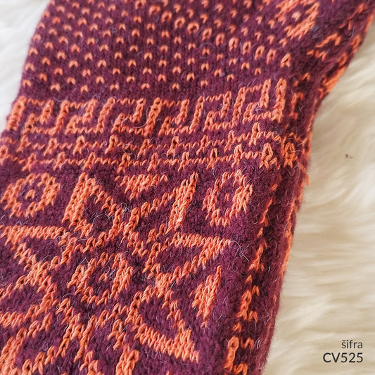 Ženske polukratke vunene pape 36-41 CV 525