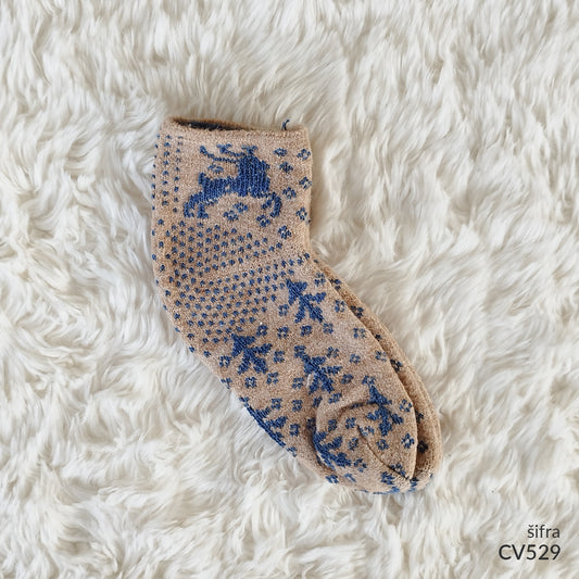 Ženske polukratke vunene pape 36-41 CV 529