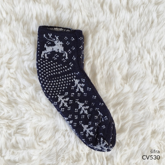 Ženske polukratke vunene pape 36-41 CV 530