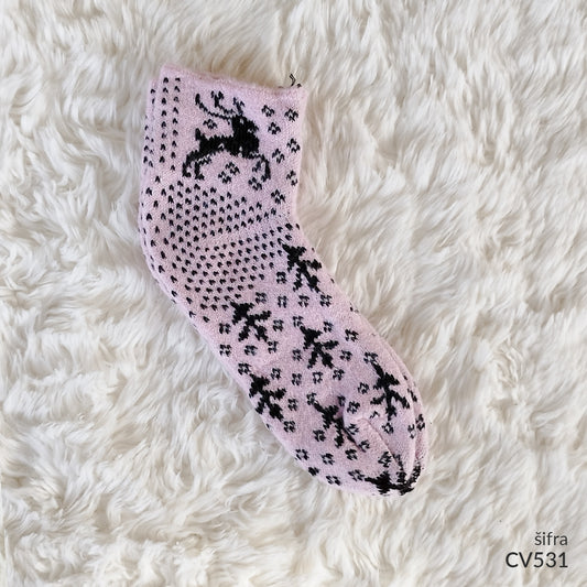 Ženske polukratke vunene pape 36-41 CV 531