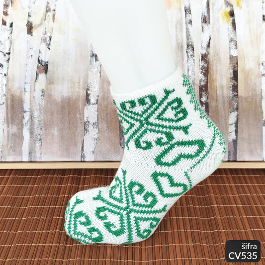 Ženske polukratke vunene pape 36-41 CV 535