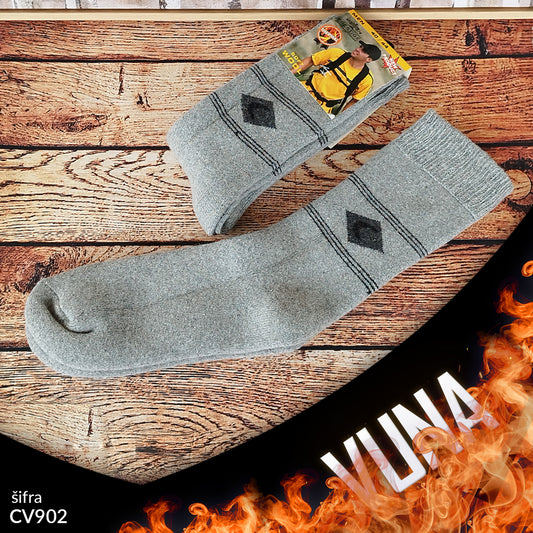 Muške tople vunene čarape 40-44 CV 902