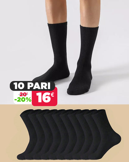 Sportske pamučne čarape 40-44 CX1 SET 10 pari