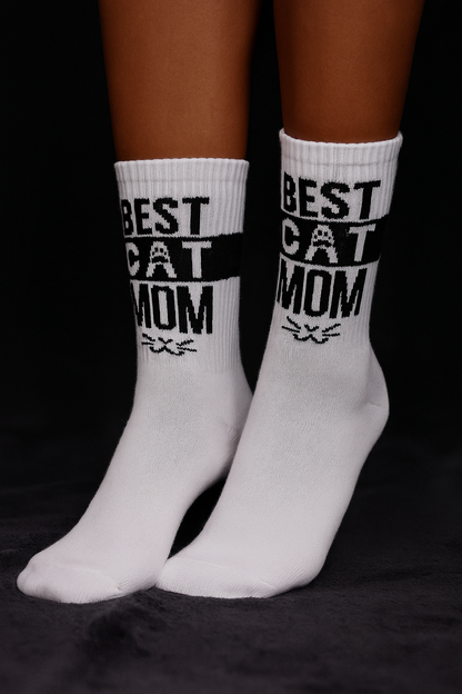 Unisex sportske čarape sa tekstom 37-43