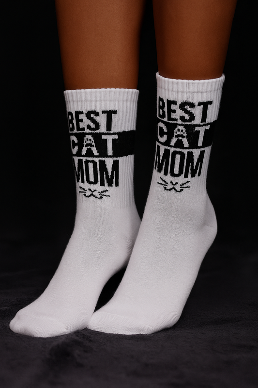 Unisex sportske čarape sa tekstom 37-43