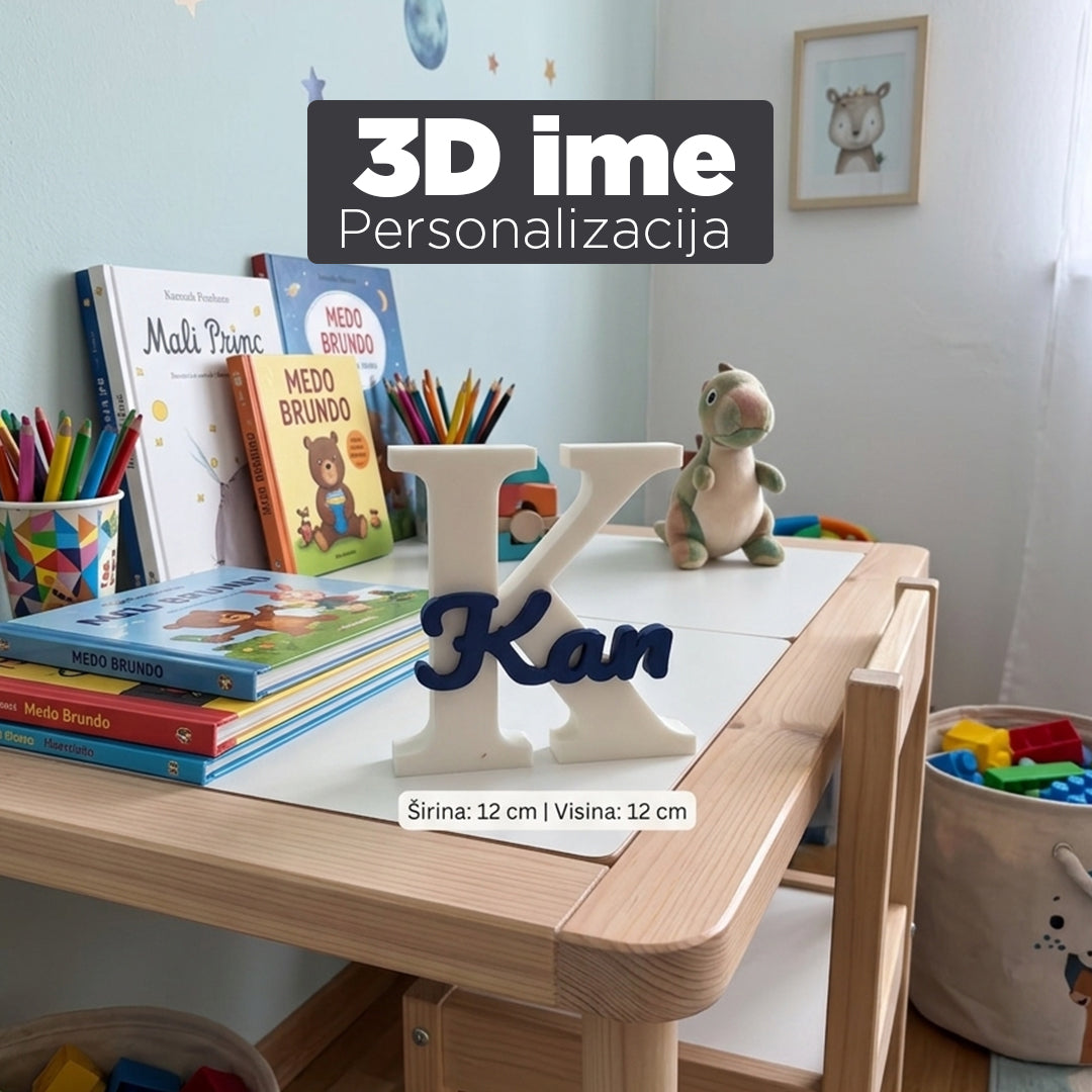 3D slova - IME