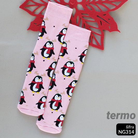Novogodišnje termo čarape 37-43 NG 314