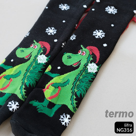 Novogodišnje termo čarape 37-43 NG 316