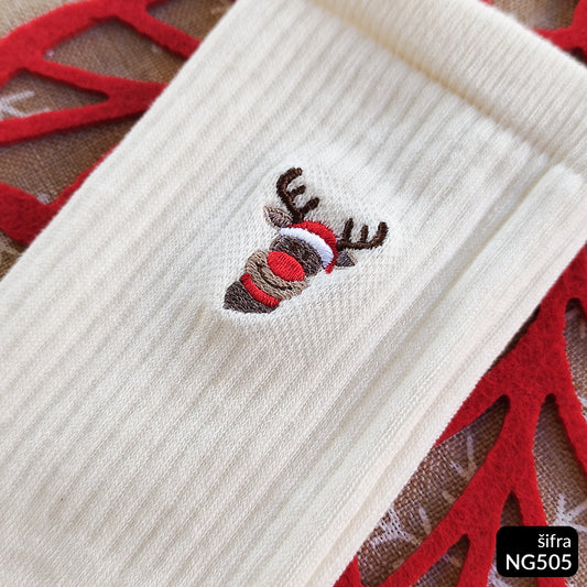 Novogodišnje čarape sa vezom 37-43 NG 505